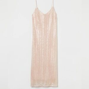 ✨NWT✨ H&M sequined midi dress